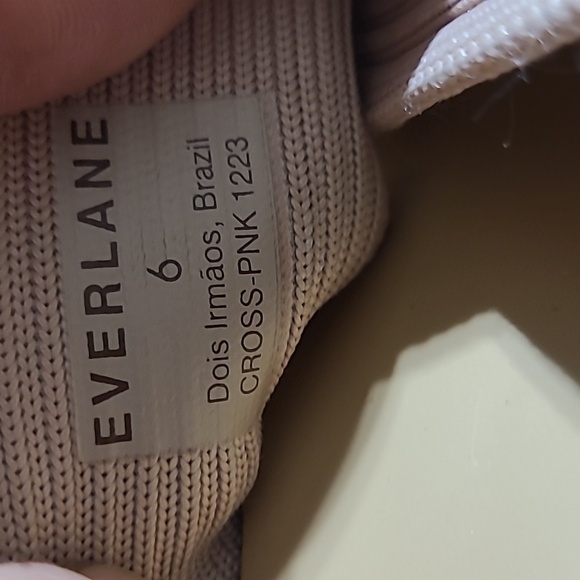 Everlane The Day Crossover Sandal Reknit Light Taupe Size 6 - Picture 8 of 8